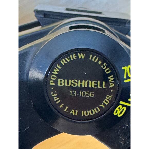 Bushnell Large Objective 10x50 WA Binoculars With Case PreOwned Working - Picture 12 of 16